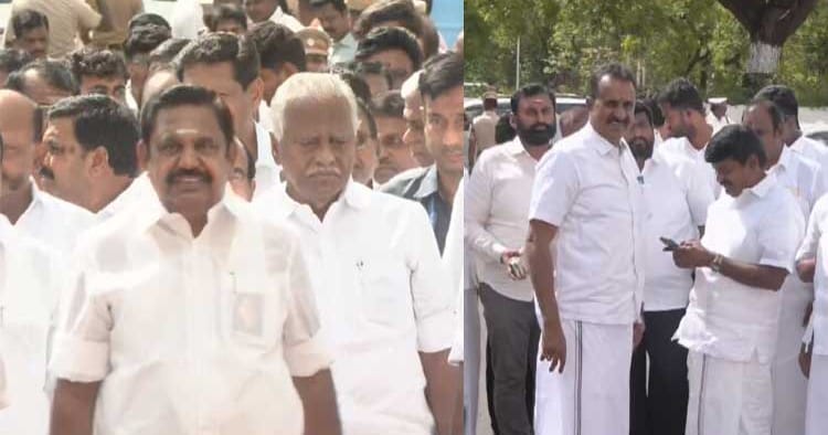 அதிமுக எம்.எல்.ஏ.க்கள் தனித்தனியாக சட்டசபைக்கு வருகை (Live Update)