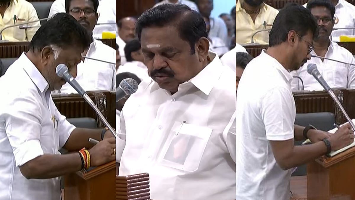 சேப்பாக்கம் எம்.எல்.ஏ.வாக உதயநிதி ஸ்டாலின் பதவியேற்பு (Live Update)!