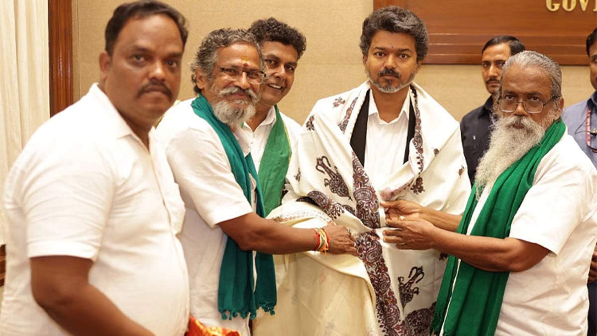 முதலமைச்சர் விஜயுடன் நதிகள் இணைப்பு சங்க நிர்வாகிகள் சந்திப்பு (Live Update)!