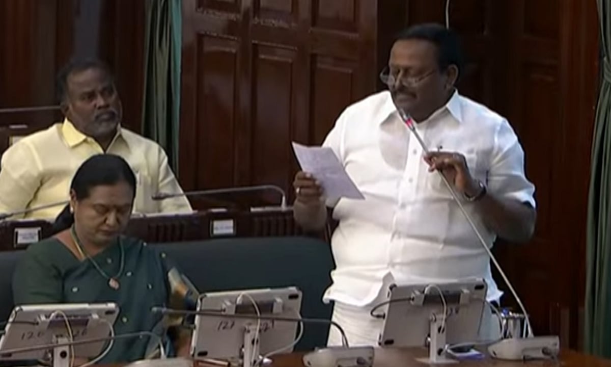 மன்னார்குடி எம்.எல்.ஏ. காமராஜ் த.வெ.க. அரசுக்கு ஆதரவு (Live Update)! ஐந்தாண்டும் ஆதரவு