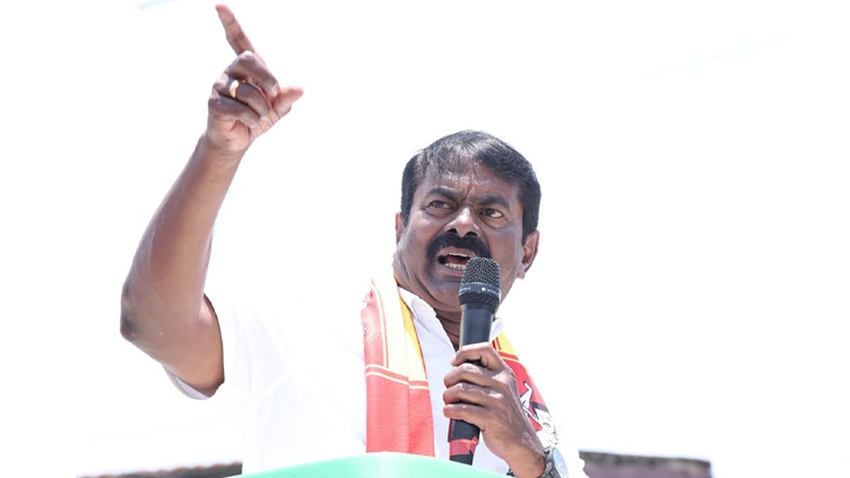 மாரிதாஸ் கைது: தமிழக அரசு அரசியல் பழிவாங்கல் நடவடிக்கையில் ஈடுபடுகிறது – சீமான் கண்டனம்