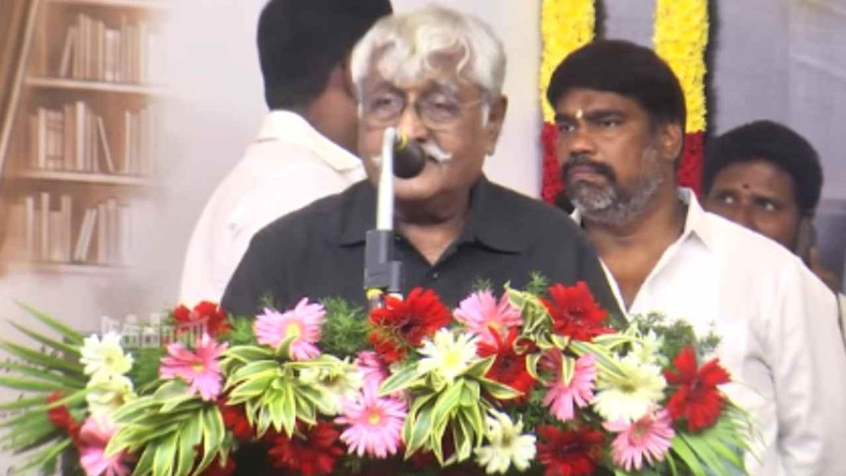 கலைஞரின் ஜனநாயகப் போராட்ட வரலாறு: பொதுக்கூட்டத்தில் சுப.வீ உரை