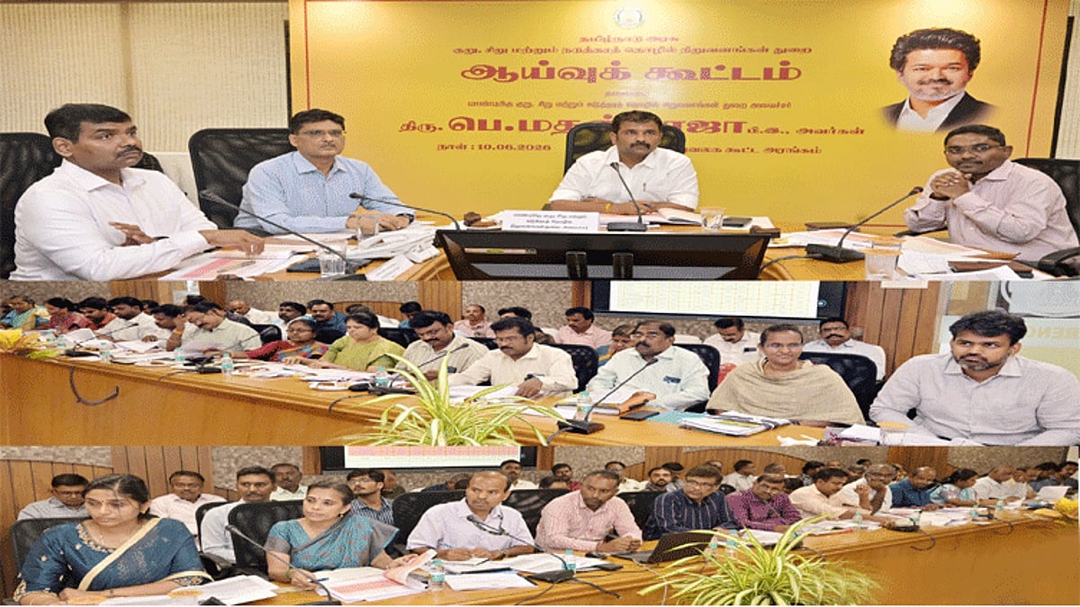 இளைஞர்களுக்கு வேலைவாய்ப்பு வழங்குவதே அரசின் முதன்மை இலக்கு: அமைச்சர் மதன் ராஜா
