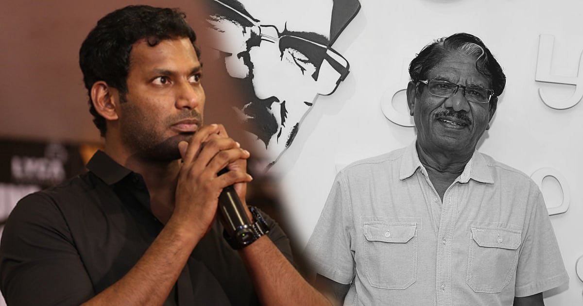 இயக்குநர் பாரதிராஜா காலமானார்: நடிகர் விஷால் இரங்கல் பதிவு