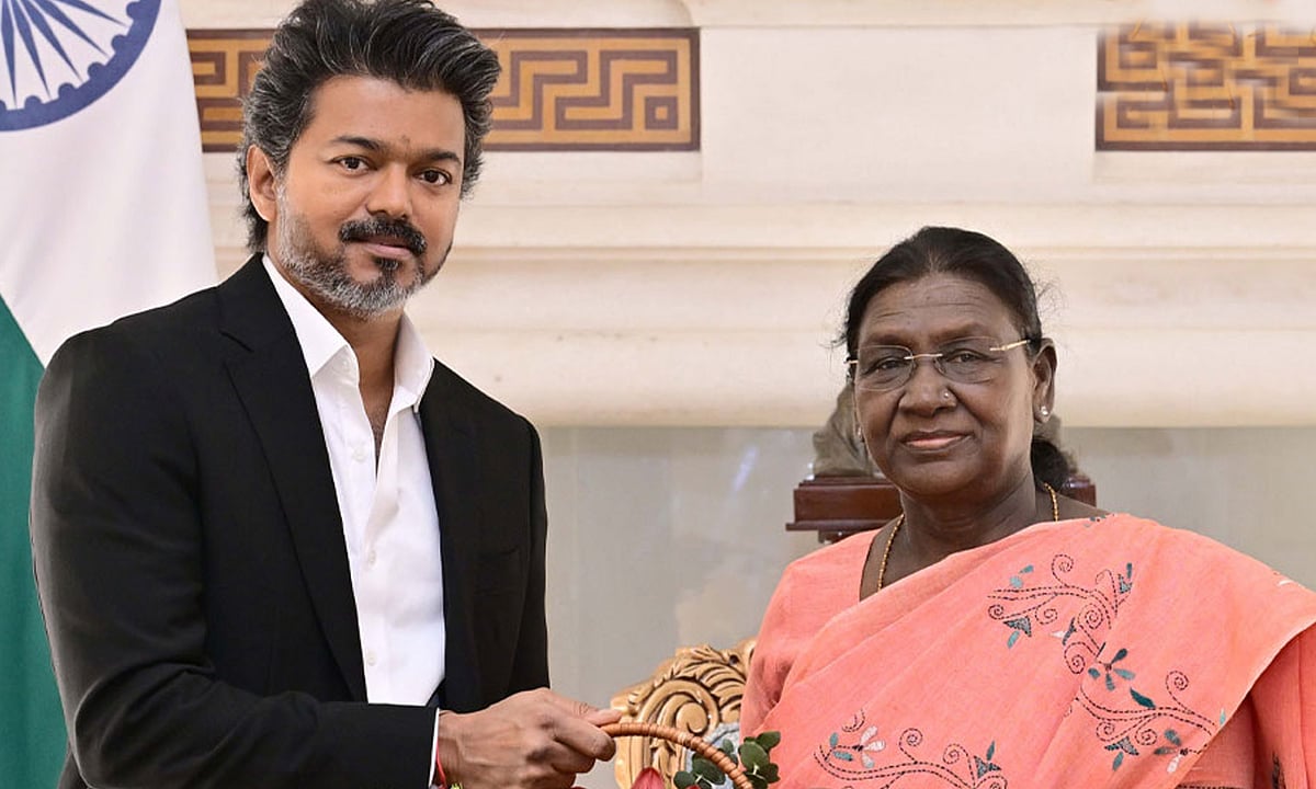 டெல்லியில் குடியரசுத் தலைவர் மற்றும் துணை குடியரசுத் தலைவரை சந்தித்தார் முதலமைச்சர் விஜய்