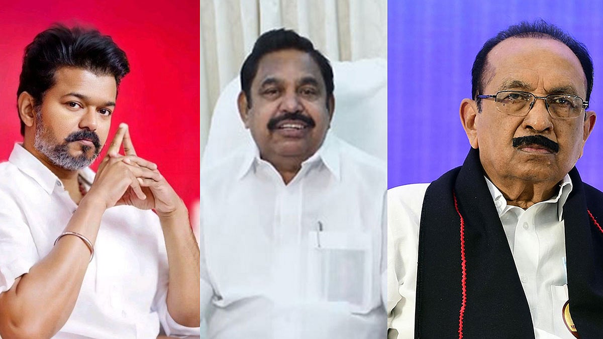 முதலமைச்சர் விஜய்க்கு அரசியல் கட்சித் தலைவர்கள் பிறந்தநாள் வாழ்த்துக்கள்